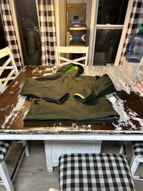 Scott Men's Ultimate Dryo Insulated Ski Jacket Olive Green Size M